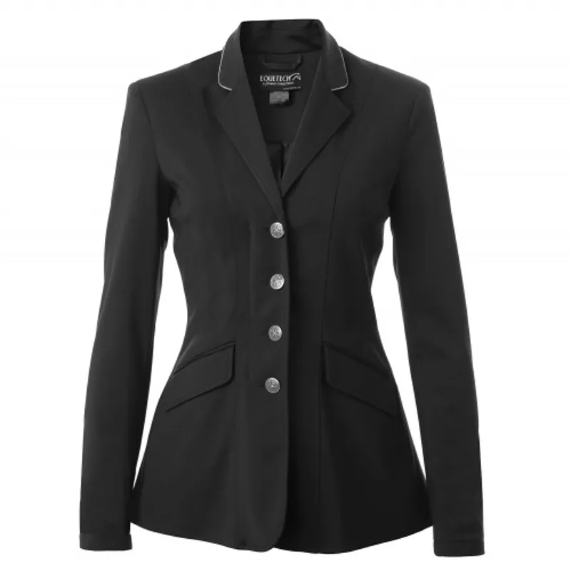 Equetech Jersey Deluxe Ladies Competition Jacket Black